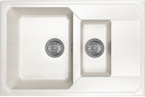 Мойка Кардинал 760 К, белый СМс