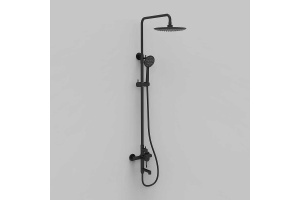 Душевая стойка Vincea Desire черный матовый - 2