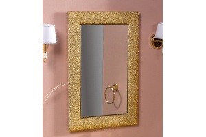 Зеркало Armadi Art NeoArt Aura 60 золото с подсветкой - 3