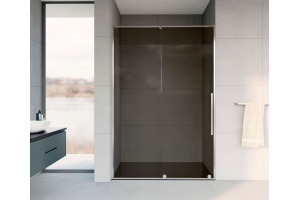 Душевая дверь в нишу Vincea Arno VPS-1A120CG 120 см, хром, стекло тонированное - 2