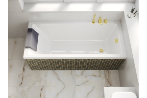 Ванна акриловая WHITECROSS Wave 130x70 белый - 2