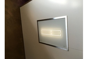 Кнопка смыва TECE Lux Mini 9240960 сенсорная белая - 2