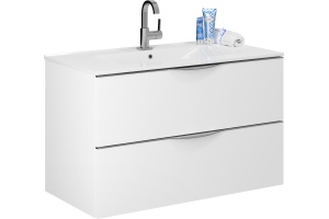 Тумба с раковиной Vod-Ok Марко 90 белая - 3
