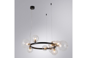 Подвесная люстра Arte Lamp Vincent A7790SP-10BK - 2