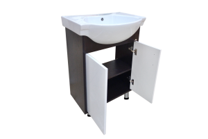 Панда - 70 Тумба прямая венге/белый - 3