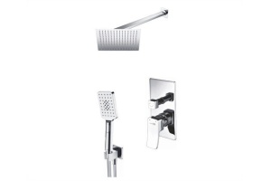 A16190 Встраиваемый комплект для душа с верхней душевой насадкой и лейкой