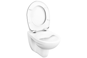 Подвесной унитаз VitrA S10 белый с крышкой - 3