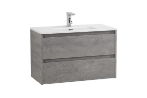 Тумба с раковиной BelBagno Kraft 39 80 серый - 2