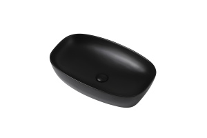 Раковина накладная Abber Rechteck 60.5 черная матовая (AC2206MB) - 2