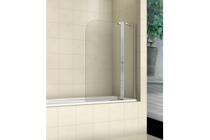 Шторка на ванну Weltwasser WW100 100T2-100х140 хром (10000001223)