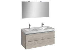 Тумба для комплекта Jacob Delafon Odeon Up 120 светлый дуб, 3 ящика - 3