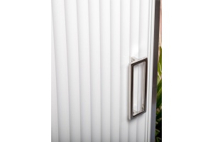 Шкаф-пенал Armadi Art Monaco L белый глянец - хром - 2