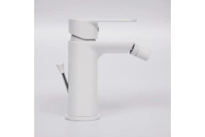 Смеситель для биде Wasserkraft Mindel белый матовый - 3