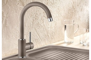 Смеситель для кухонной мойки Blanco Mida коричневый (524208) - 2