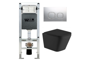 Комплект Weltwasser AMBERG 350 ST + GELBACH 004 MT-BL + AMBERG RD-CR (10000006515)