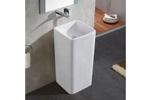 Раковина напольная CeramaLux N 40 см белый (P7005L)
