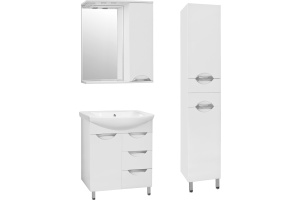 Тумба для комплекта Style Line Жасмин 70 белая - 3