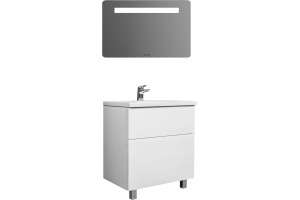 Тумба для комплекта Am.Pm Gem 75 белый глянец, с 2 ящиками - 2