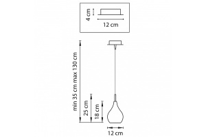 Подвесной светильник Lightstar Pentola 803037 - 3