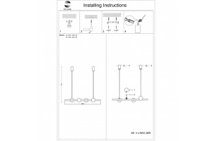 Подвесной светильник ST-Luce Asolo SL1185.203.04 - 2