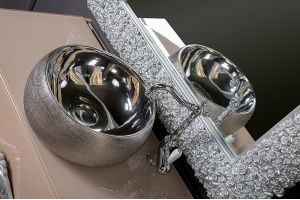 Зеркало Boheme Armadi Art NeoArt Rose 85х110 серебро - 3