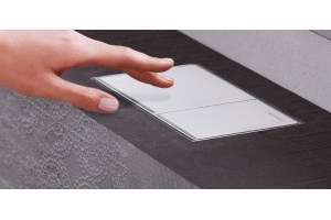 Кнопка смыва Geberit Omega 60 115.081.SI.1 белая - 3