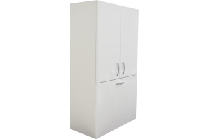 Шкаф DIWO Суздаль 60 над стиральной машиной, с бельевой корзиной - 3