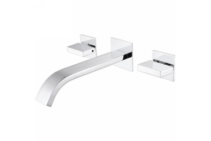 Смеситель для раковины встраиваемый Abber Wasserfall хром