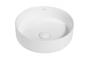 Раковина накладная Abber Bequem 36 белая матовая