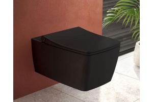 Чаша для унитаза подвесного VitrA Metropole 7672B083-0101 матовый черный - 2