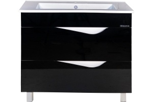 Тумба для комплекта Bellezza Эйфория 105 черная