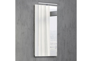 Зеркало Comforty Асти 40 белое глянцевое