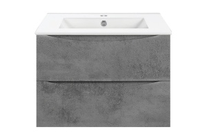 Тумба с раковиной Vincea Gio Mia 60 серая