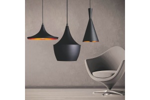 Подвесной светильник LUMINA DECO Foggi LDP 7712-3 PR BK - 2