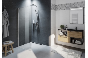 Душевая перегородка Riho Novik Z400 90 см - 2