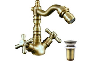 Смеситель для биде Rav Slezak Morava бронза (MK121.5/9SM) - 2