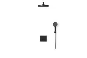 Душевой комплект Vincea Inspire с термостатом черный матовый - 2