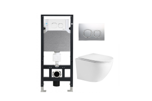 Комплект Weltwasser AMBERG 506 + MERZBACH 004 MT-WT + AMBERG RD-CR (10000006824)