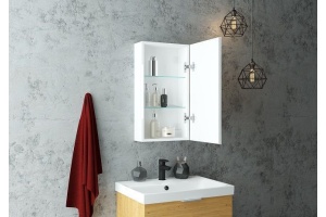 Зеркало-шкаф с подсветкой ART&MAX TECHNO AM-Tec-350-650-1D-R-DS-F - 2