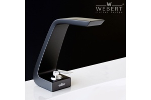 Смеситель для раковины Webert Wolo, черный (WO830102564) - 3