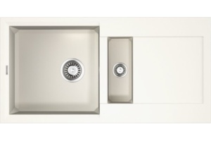 Мойка кухонная Omoikiri Sakaime 86-2-WH белая