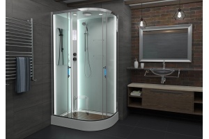 Душевая кабина DETO A102LLED с средним поддоном - 2