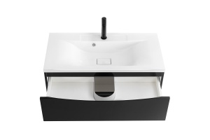 Комплект мебели BelBagno Marino 100 черный - 3