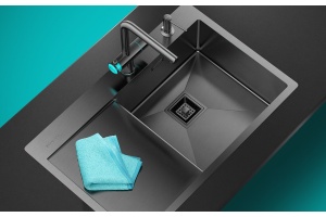 Смеситель для кухни Omoikiri Hotaru GB-IB графит, indigo blue - 2