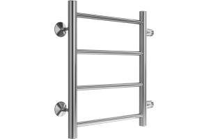 Водяной полотенцесушитель Terminus Аврора П4 400x500 Хром боковое подключение - 2