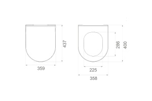 Сиденье для унитаза Boheme Bianca белое матовое с микролифтом - 2