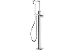 Смеситель напольный Allen Brau Priority для ванны с душем хром