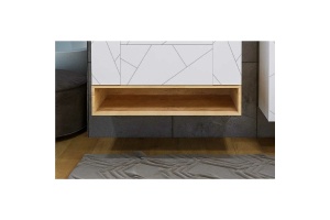 Ниша для тумбы Бриклаер Кристалл 100 дуб бунратти (4627125415869) - 2