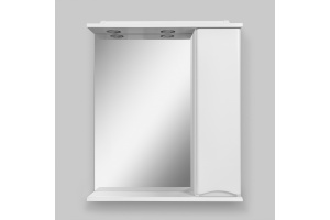 Зеркало-шкаф AM.PM Like 65 R, белый глянец