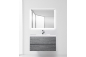 Тумба под раковину BelBagno Luce 100 серый - 3